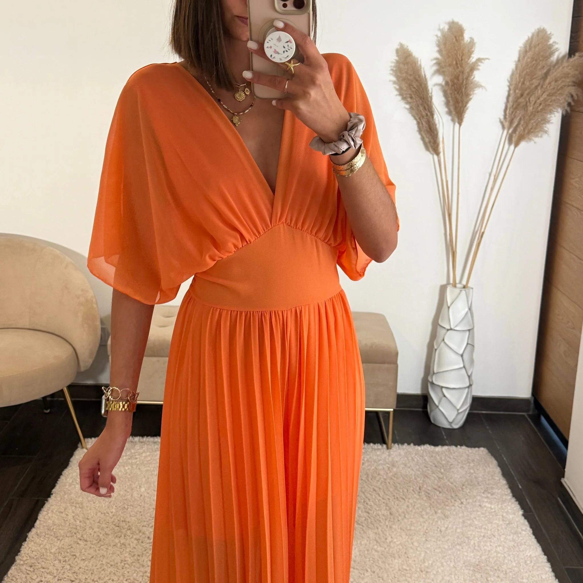 COMBINAISON ORANGE ANOUK - Image 3
