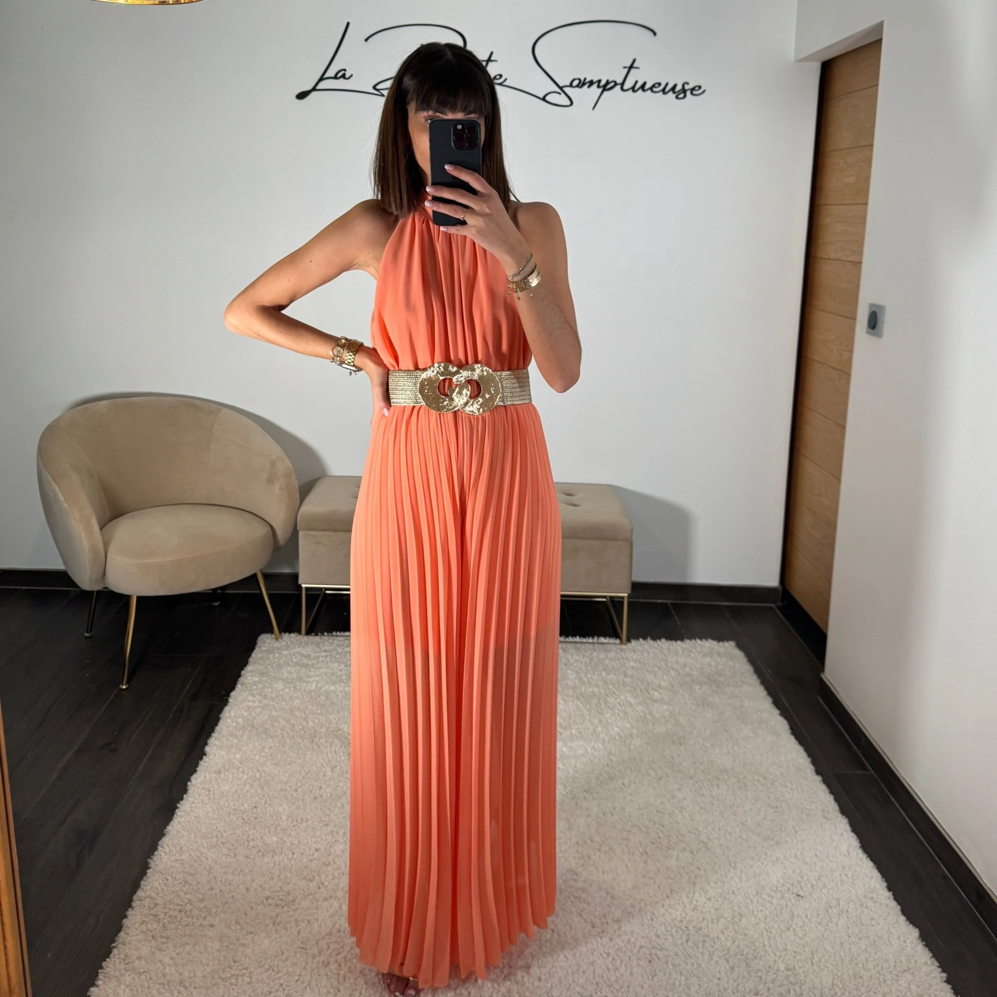 COMBINAISON ORANGE OPHELIA