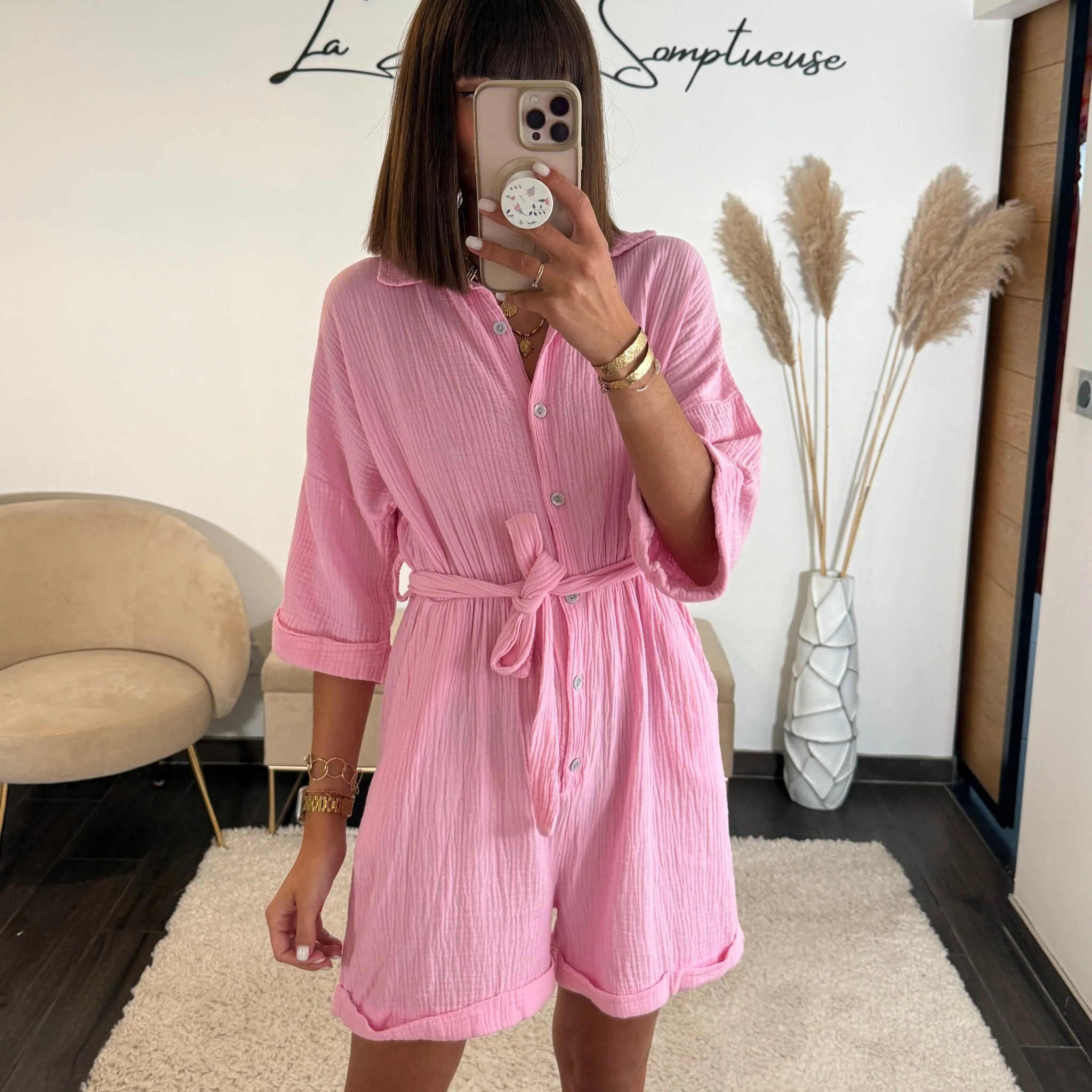 COMBISHORT ROSE SOLENE