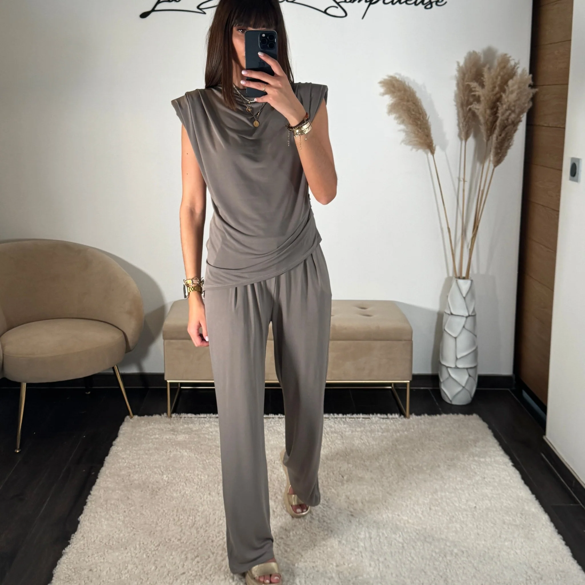 ENSEMBLE GRIS THIAGO