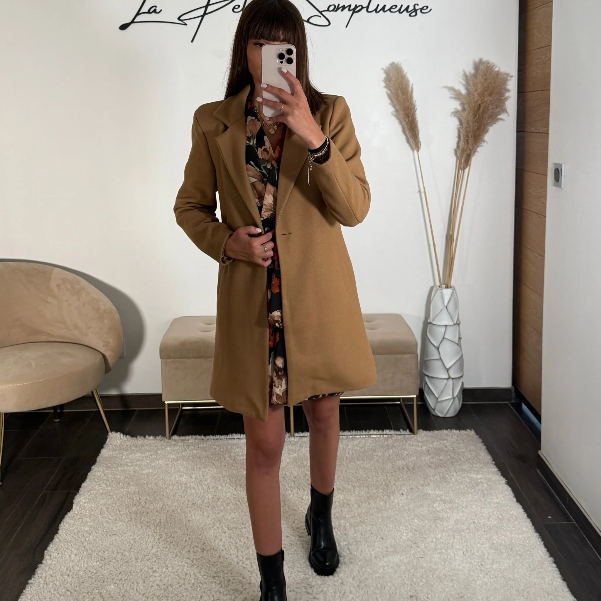 MANTEAU CAMEL BASILE - Image 2
