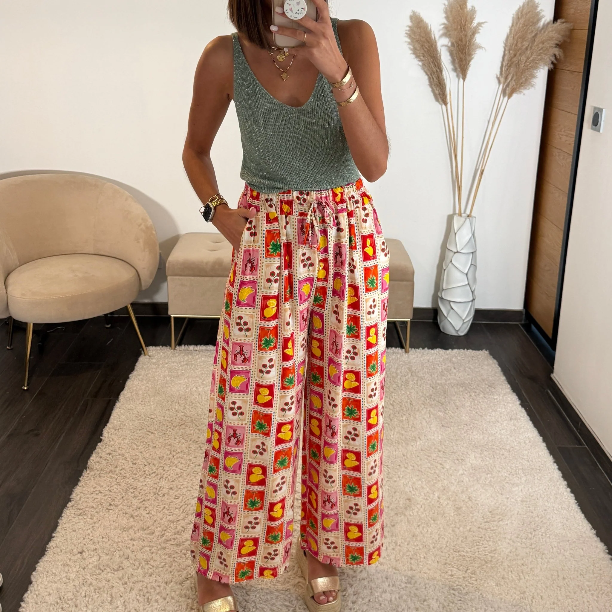 PANTALON FRUITS D'ETE