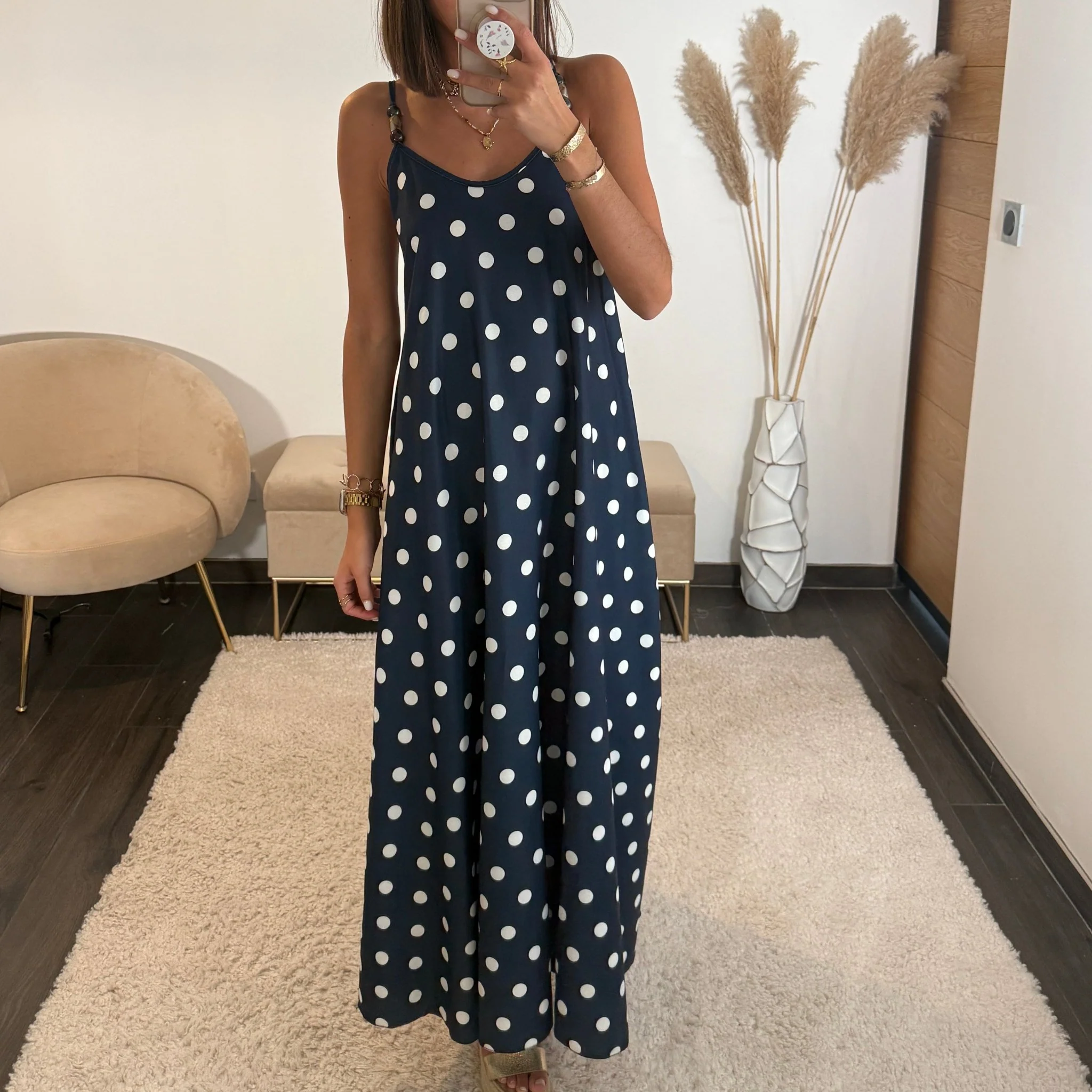 ROBE A POIS MARINE PENNY