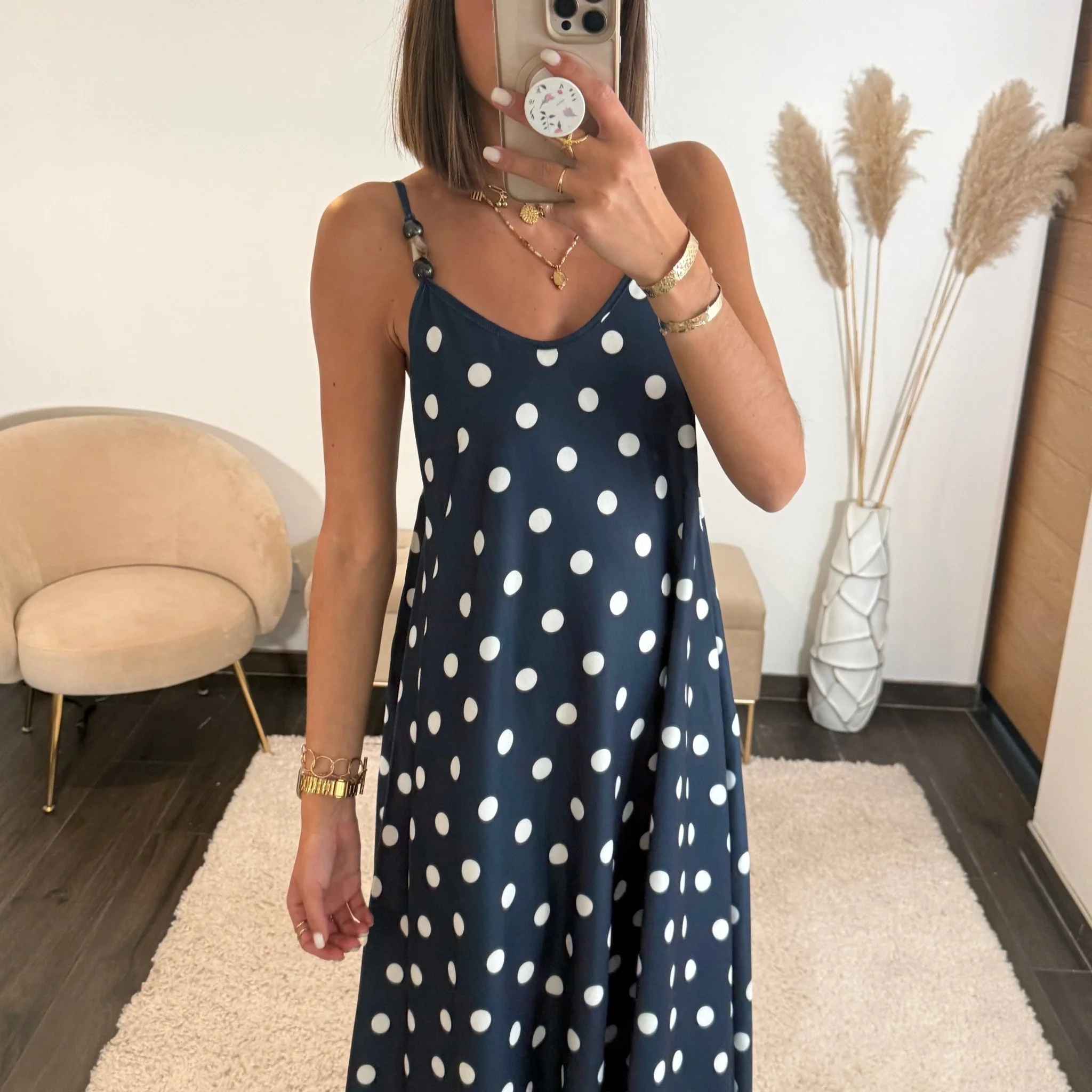 ROBE A POIS MARINE PENNY - Image 3