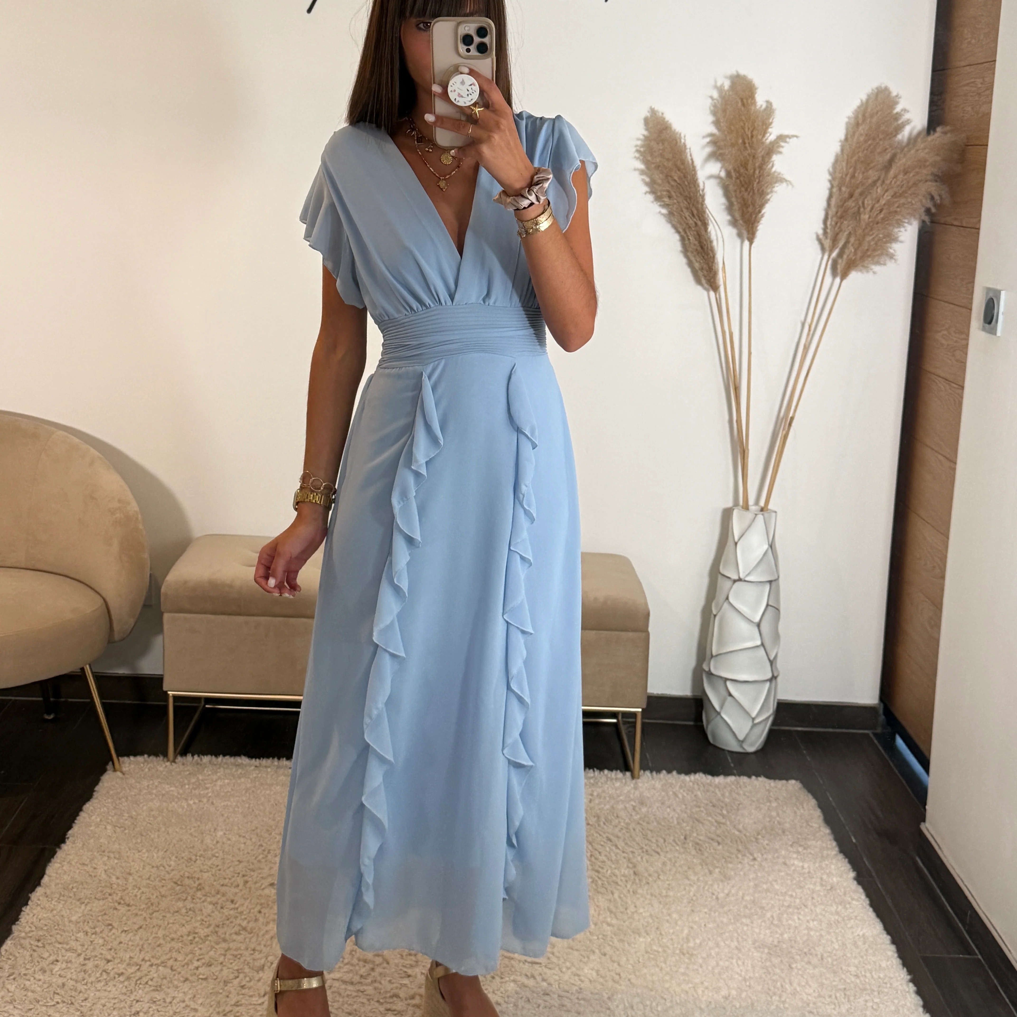 ROBE BABY BLEUE ALICIA - Image 2