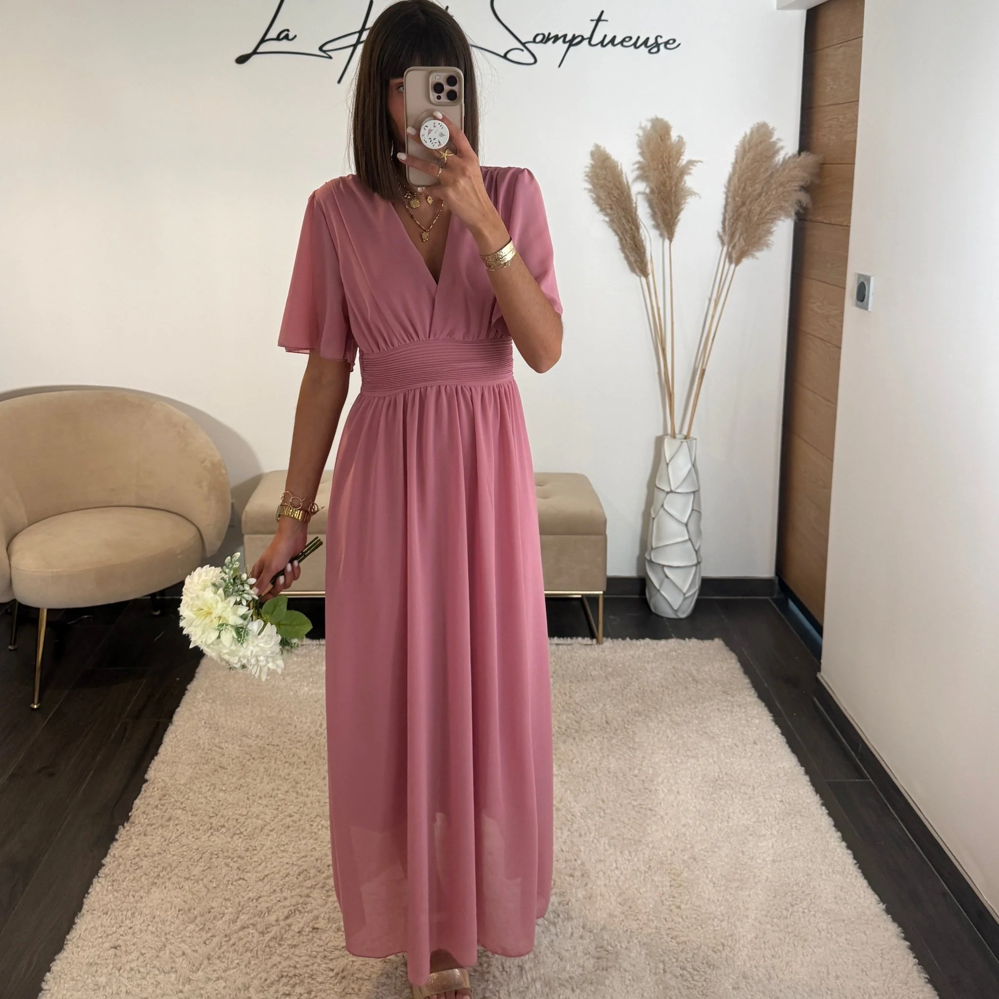 ROBE BLUSH LISON