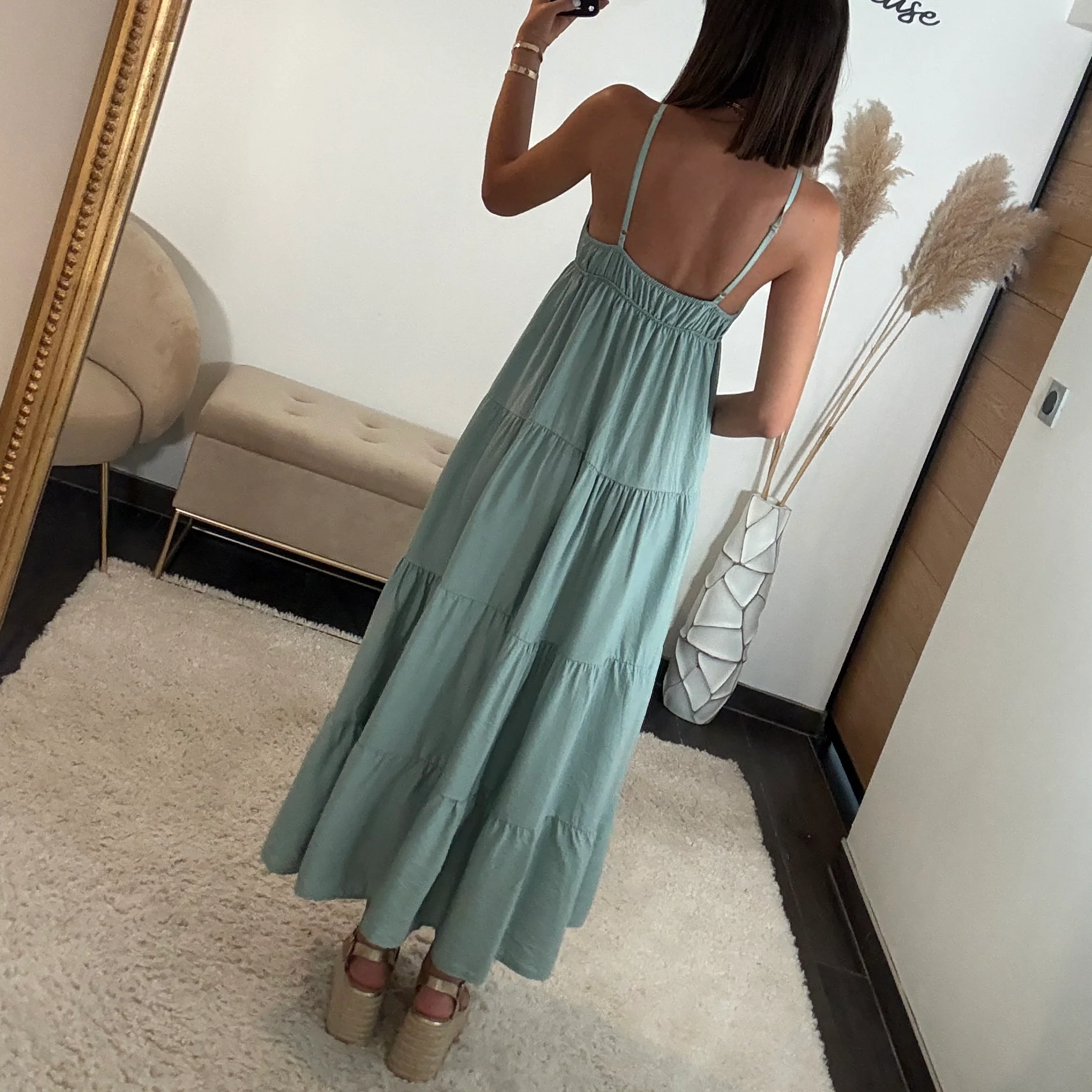 ROBE CELADON SOLEIL - Image 4