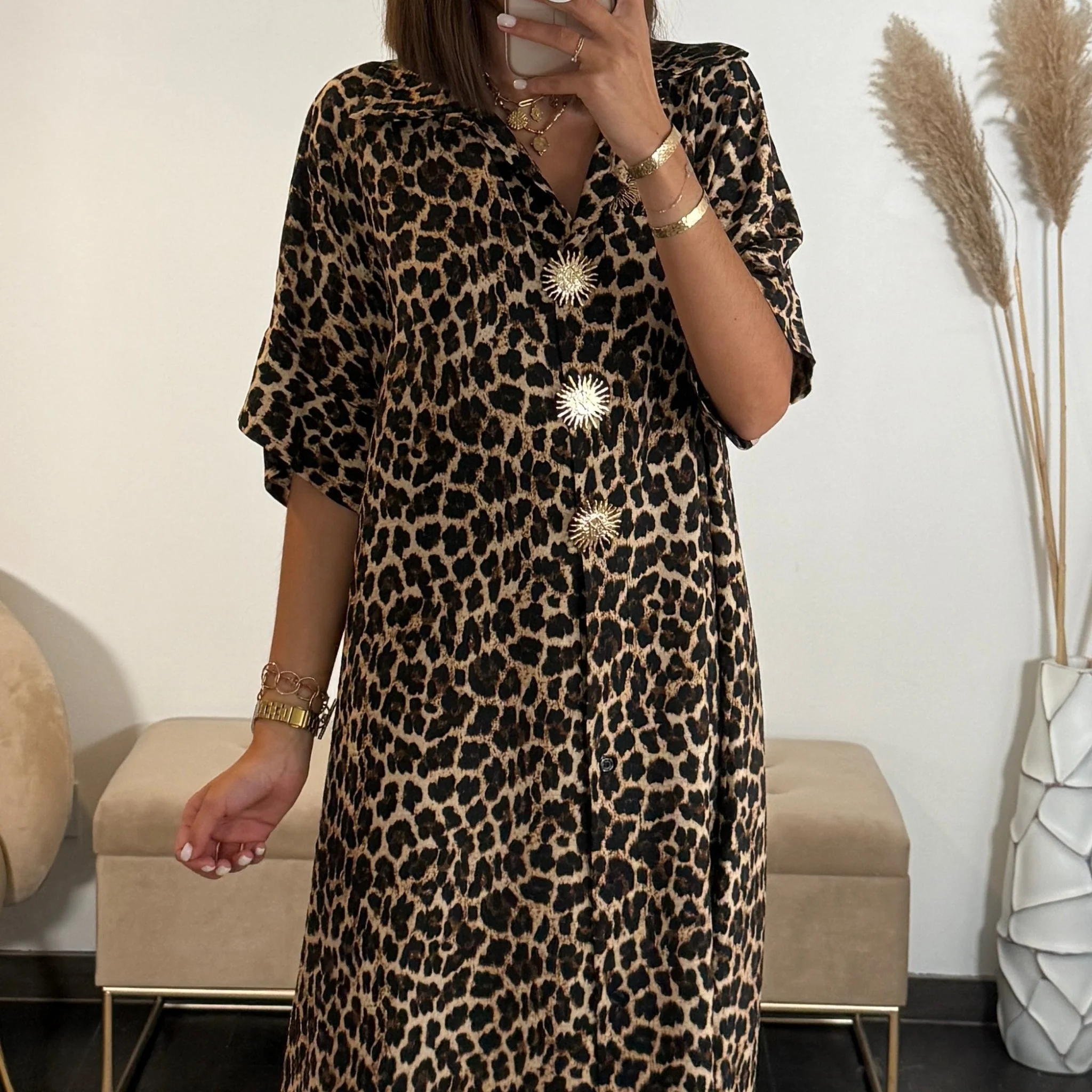ROBE CHEMISE LEOPARD SUNNY - Image 2