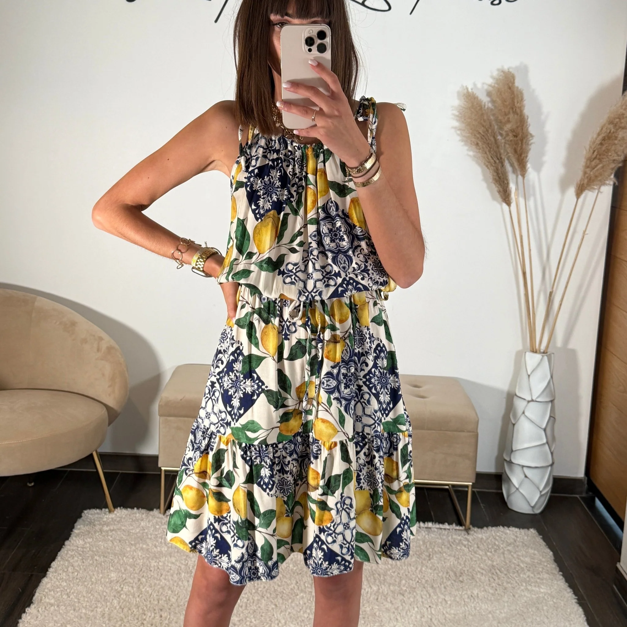 ROBE CITRON BLUE