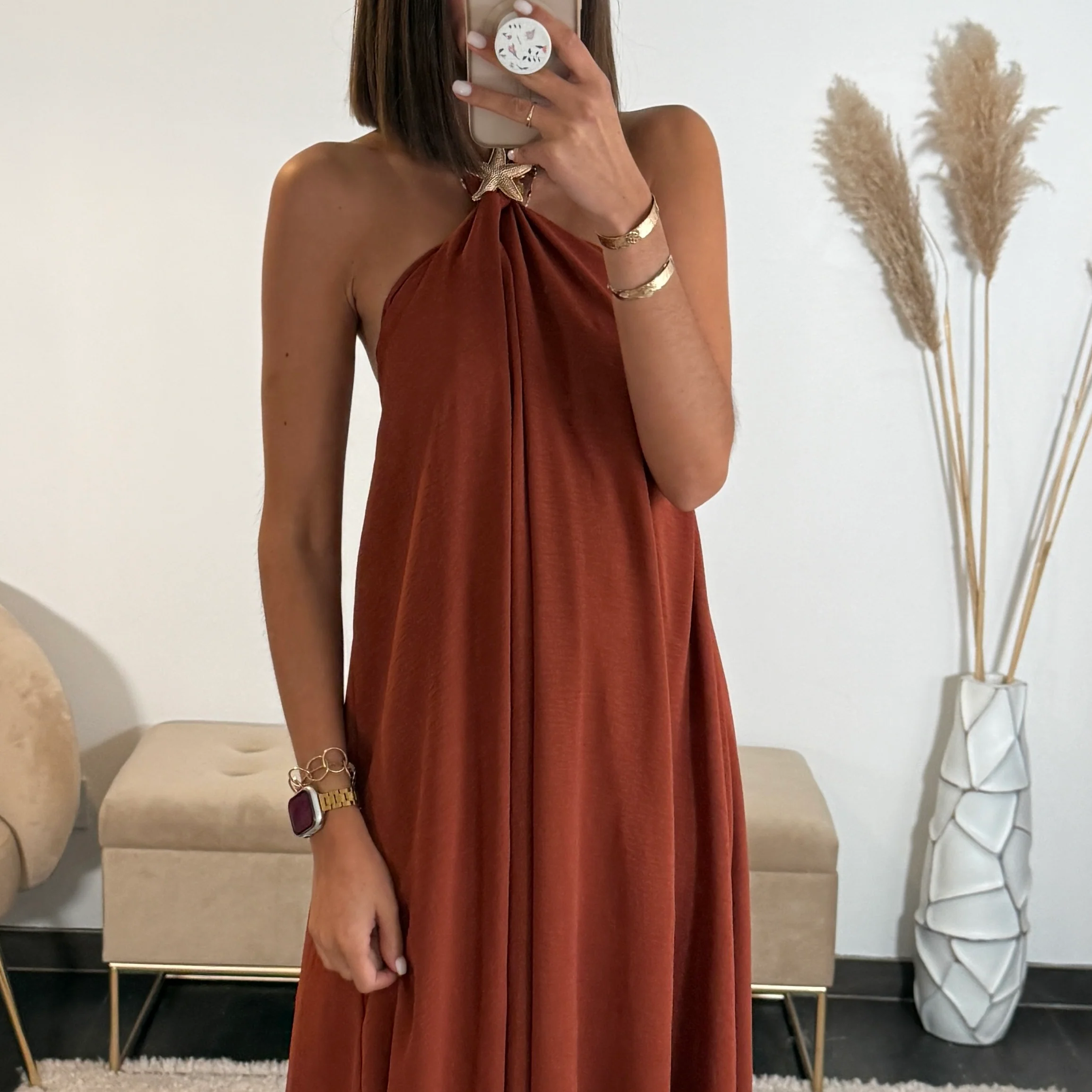 ROBE ETOILE TERRACOTTA - Image 2