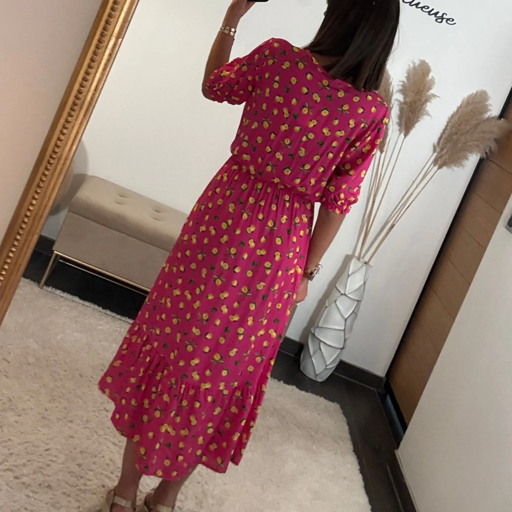 ROBE FUCHSIA CITRON - Image 5
