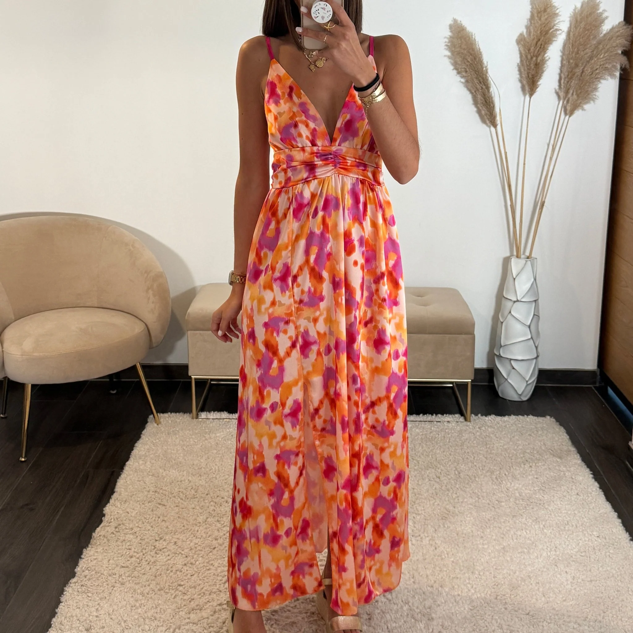ROBE FUCHSIA NOEMIE