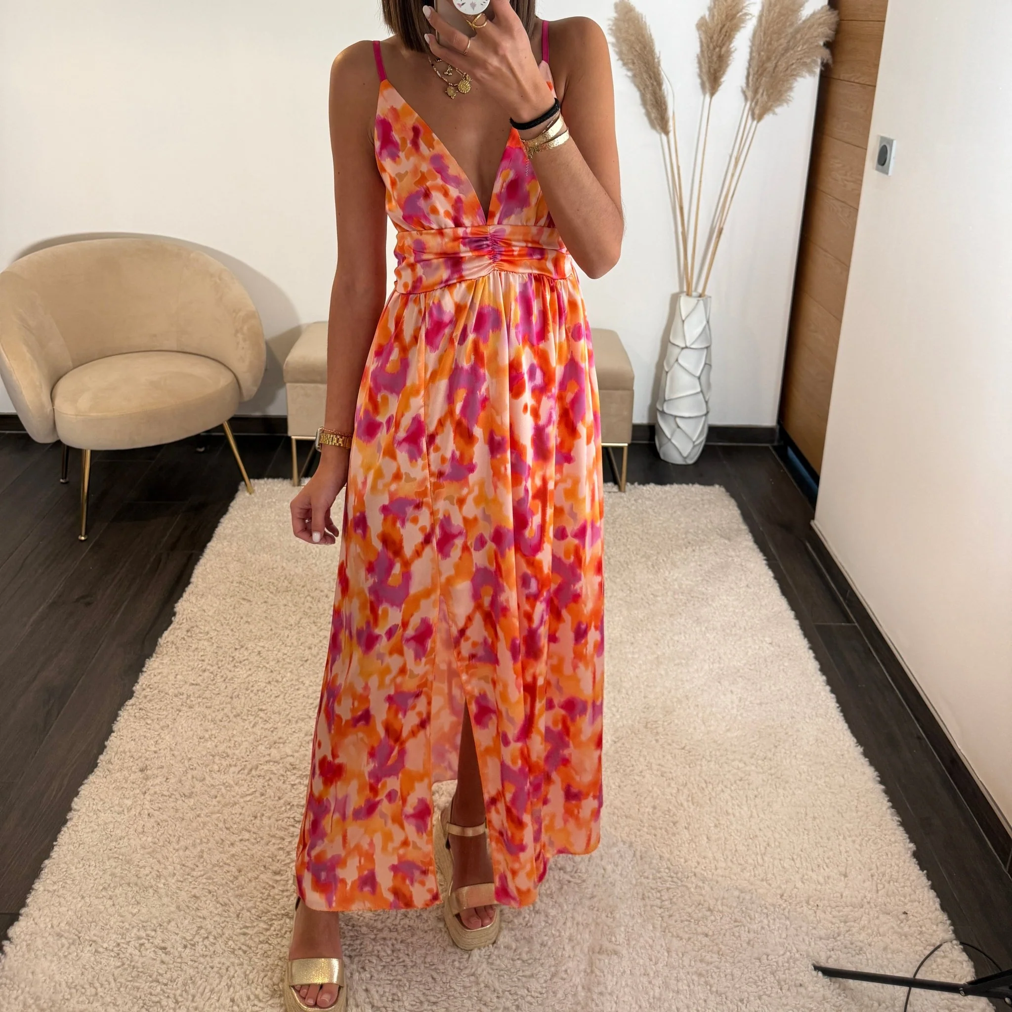 ROBE FUCHSIA NOEMIE - Image 2
