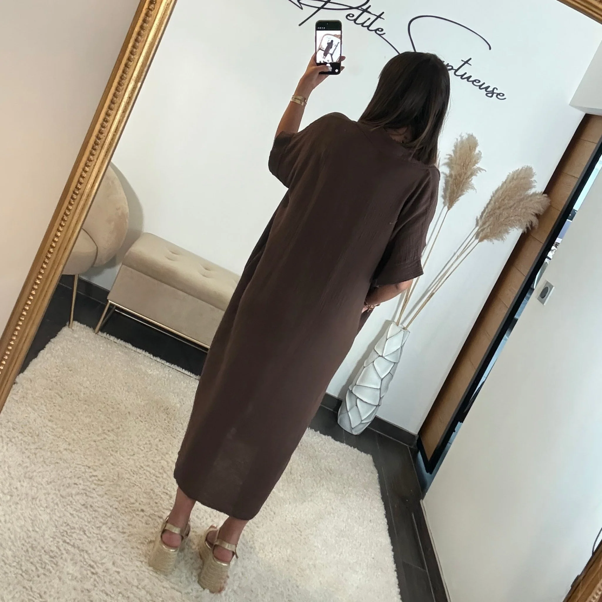ROBE GAZE DE COTON CHOCO JULIE - Image 4