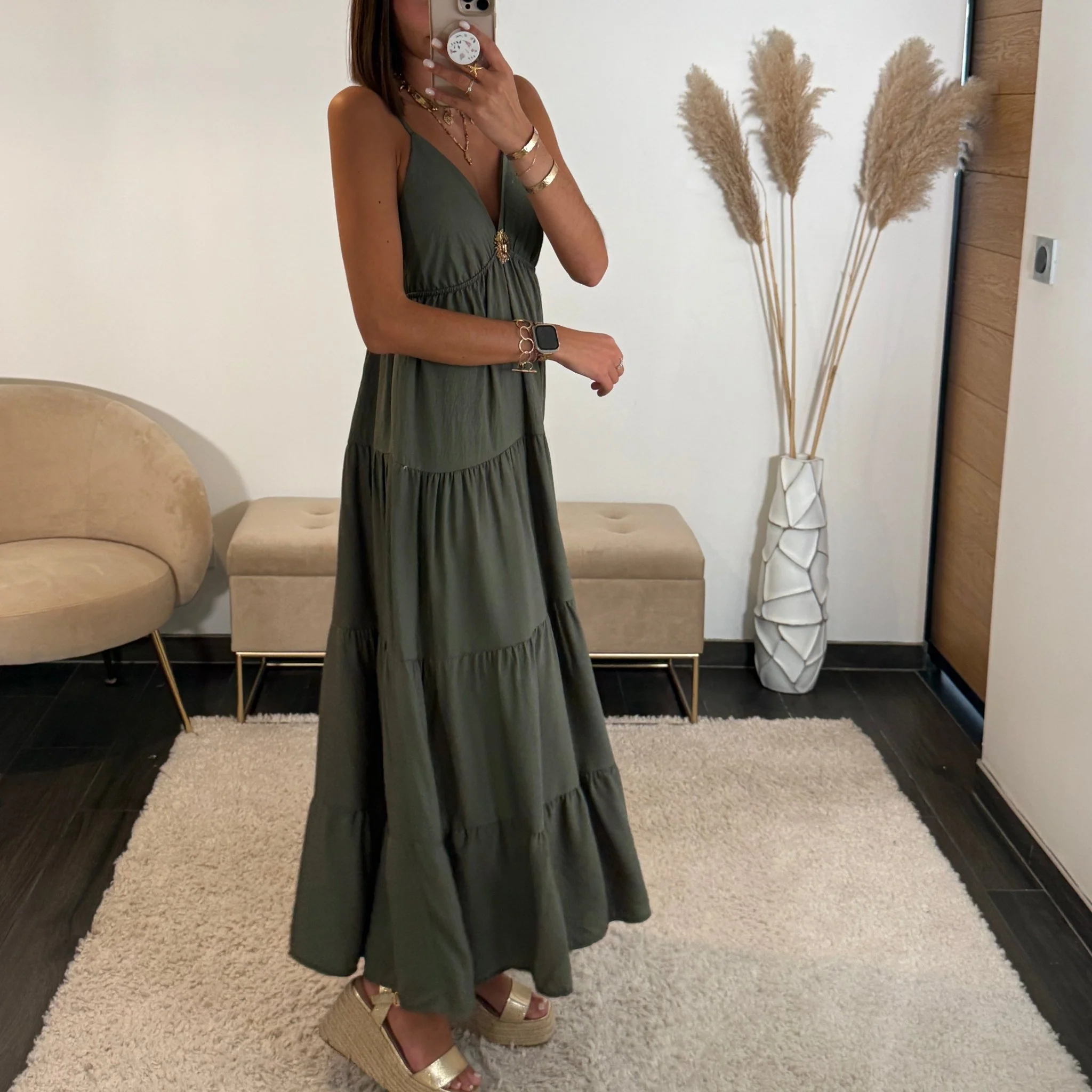 ROBE KAKI SOLEIL - Image 2