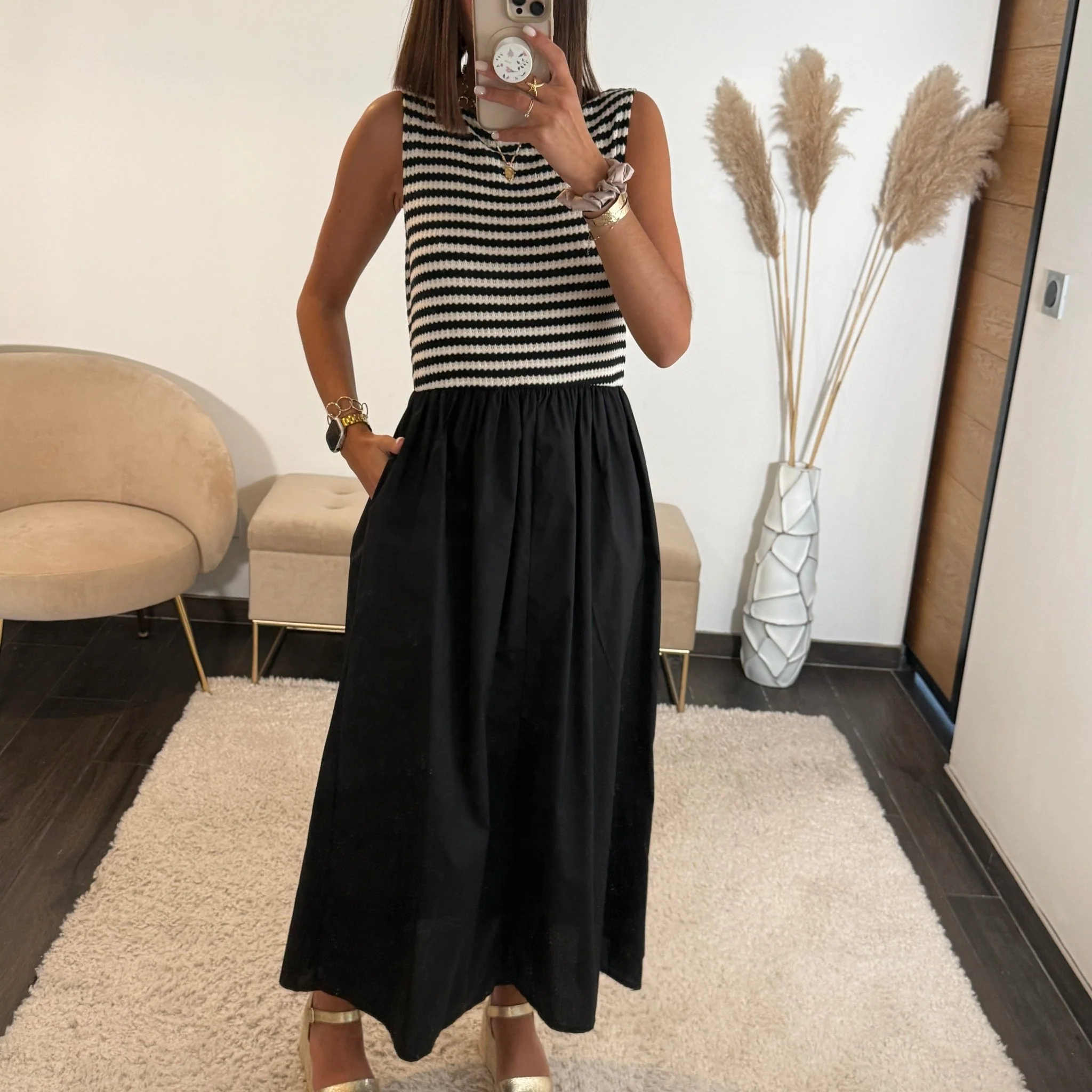 ROBE NOIRE RAYE JESSY