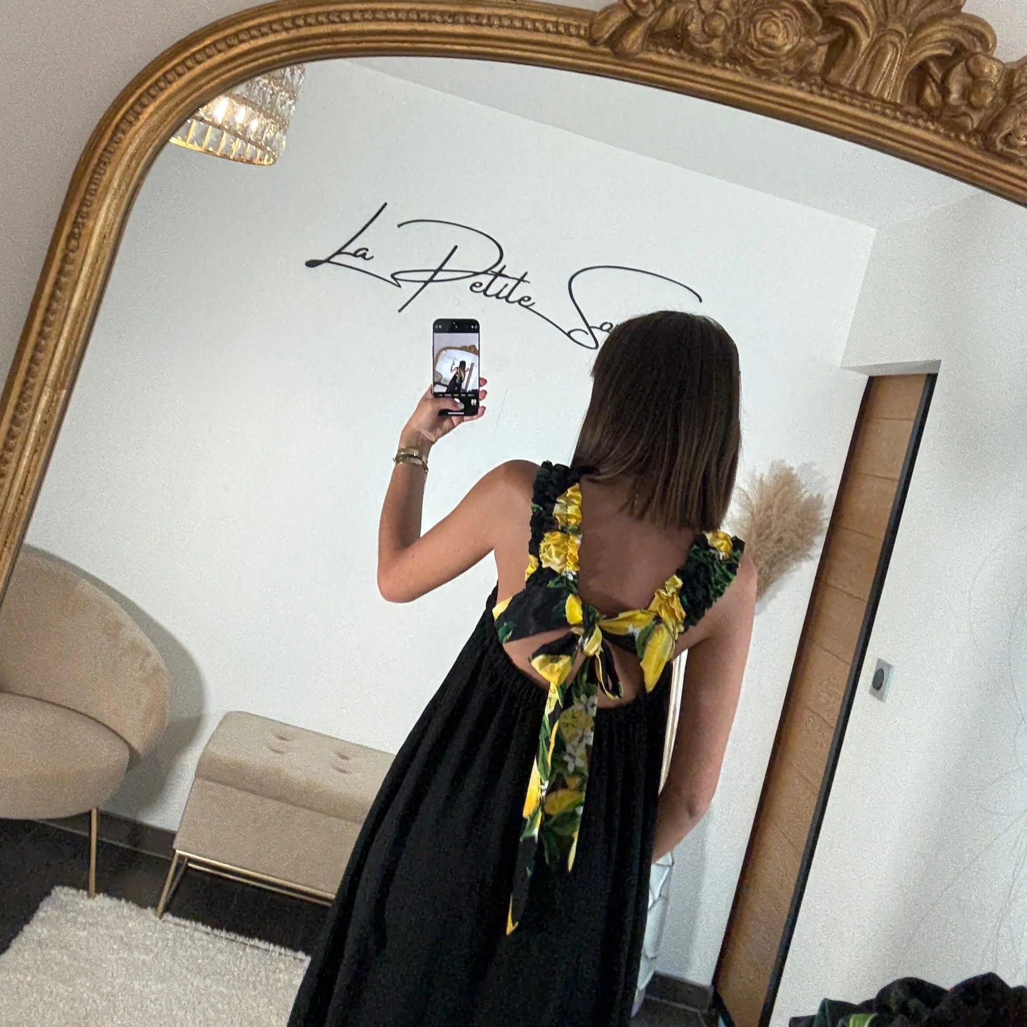 ROBE NOIRE SIRINE - Image 2