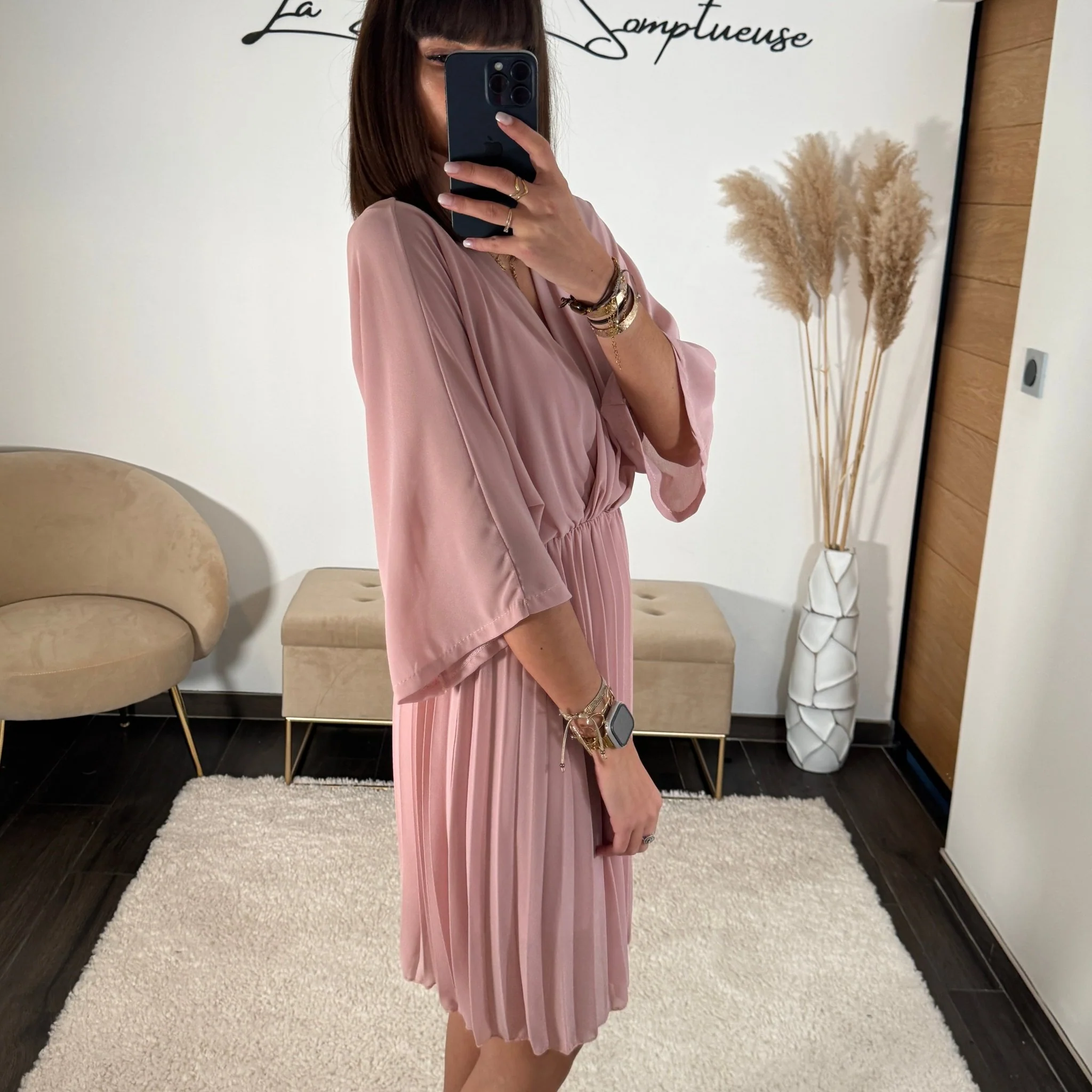 ROBE ROSE CLAIR ASTRID - Image 4