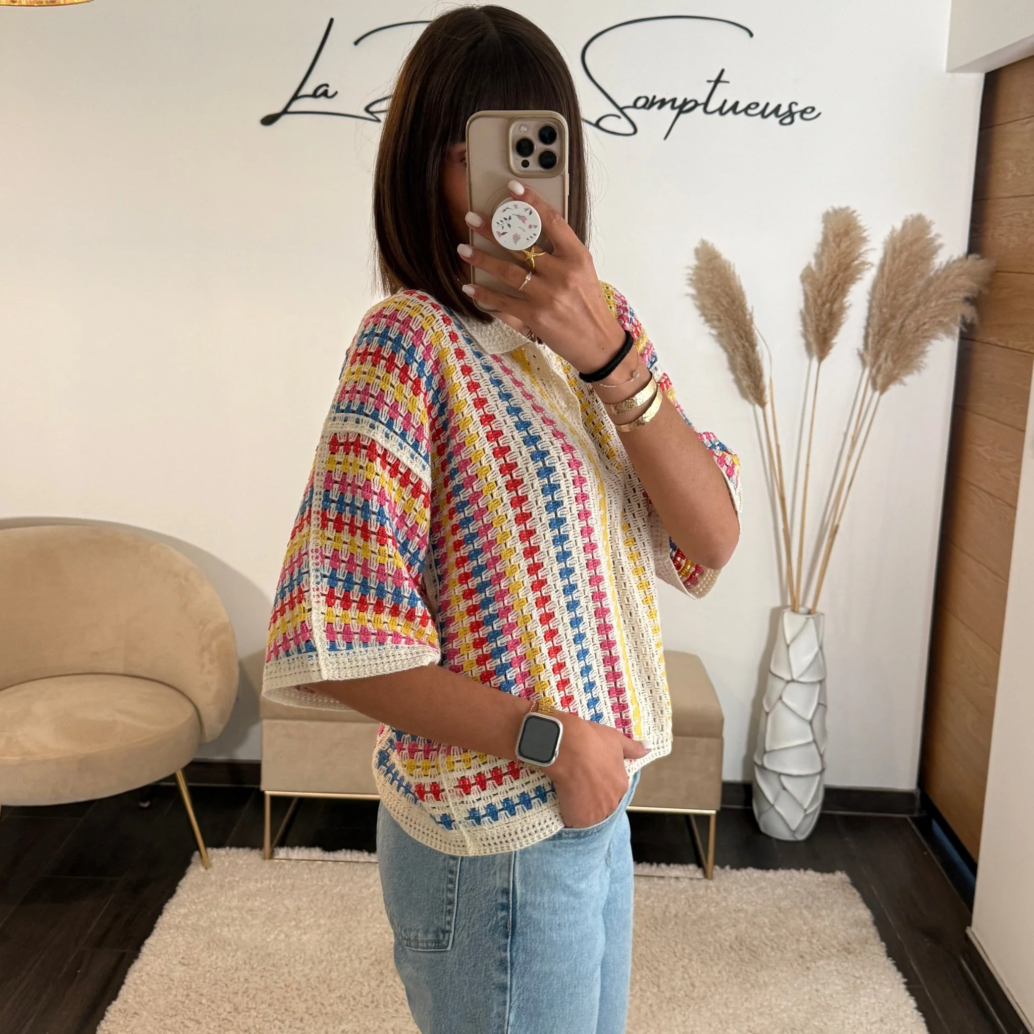TOP CROCHET MULTICOLOR - Image 3